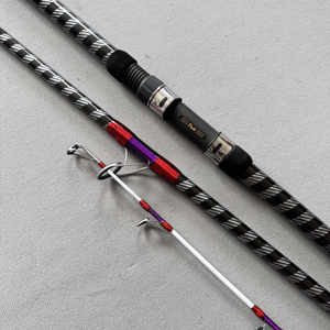 SeeHoo Lure-<span class=keywords><strong>Cañas</strong></span> <span class=keywords><strong>de</strong></span> <span class=keywords><strong>surfcasting</strong></span> <span class=keywords><strong>de</strong></span> 3 secciones, 4,20 M, <span class=keywords><strong>de</strong></span> alto carbono, guía SIC, para lanzar caña <span class=keywords><strong>de</strong></span> surf - Product Image 6