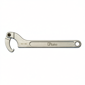 Ttake Swivel <b>Hook</b> Wrench 50-80mm Square Nose Adjustable Wrench - Product Image 2