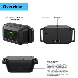 犬の首輪を防止スプレーインテリジェントリリース停止吠え - Product Image 2