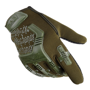 Gants de mécanicien HBG1001 vert, marron, kaki, noir, camouflage vert noir, gants tactiques à doigts complets, gants de mécanicien - Product Image 4