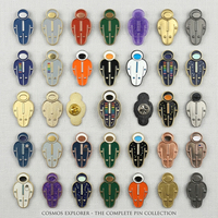 Épingles à revers en métal émaillé dur plaqué or de haute qualité avec logo personnalisé, forme sur mesure pour la mode, la décoration, les vêtements et les souvenirs