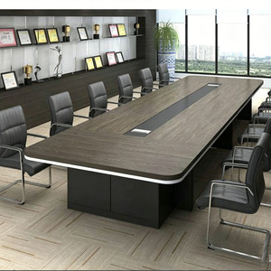 Mesa de Conferencias Auspiciousness de 240 cm, Moderna, Combinable, Resistente a las Manchas, para Sala de Reuniones - Product Image 1