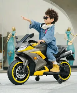 <span class=keywords><strong>Moto</strong></span> électrique pour enfants de luxe Hebei <span class=keywords><strong>2022</strong></span>, fonctionnant sur batterie, avec 2 roues d'apprentissage, 12V - Product Image 6