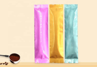 Sachets personnalisés avec logo pour bonbons, biscuits et snacks, scellage central, vente en gros, emballage alimentaire en plastique de qualité alimentaire pour sucre, fourni directement par l'usine