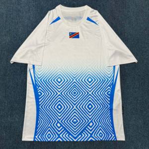 Jersey Sepak Bola Dewasa Serat Poliester Berkualitas Tinggi Kongo Piala Dunia 2026 - Product Image 5