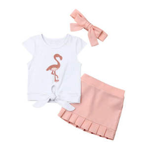 Sites Web de Vêtements pour Enfants, T-shirts pour Femmes, Ensembles de Mode 3 Pièces pour Dames (Chemisier, Jupe, Robe, Haut) - Product Image 1
