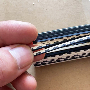 C-64 Borde flexible para guitarra, moldura de purfling de 880x2.5x1.5mm, tira de madera para luthier, para componentes de guitarra - Product Image 5
