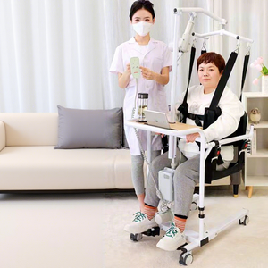 Dispositivo eléctrico de elevación y traslado KS con capacidad de carga de 200 kg para el cuidado de pacientes mayores con certificación CE - Product Image 2