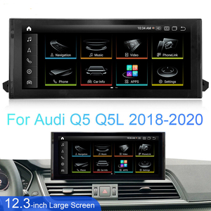 8core 12.3inch Android13 Car Navigation Auto Radio Carplay Touch Screen for Audi Q5 Q5L 2017-2020 With Wireless Carplay - Product Image 5