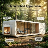 Cabine Modulaire Mobile Apple : Espace de Bureau Professionnel et Centre de Réunion, Maison Portable - Coût