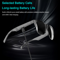 Lunettes de soleil intelligentes DW F01 en gros avec écouteurs stéréo sans fil, pour le sport et la course, anti-lumière bleue, certifiées CE FCC RoHS