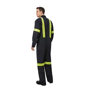 Изысканное качество изготовления, высокая видимость, прочная Антистатическая Светоотражающая защитная одежда, противопожарный костюм пожарного