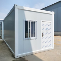 Maison conteneur modulaire préfabriquée en kit, directement de l'usine, pour usage résidentiel, bureautique ou d'hébergement