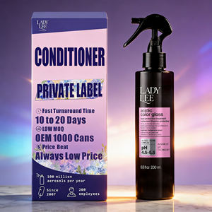 Spray sin aclarado reparador para cabello con color. Tratamiento ácido con protección térmica, fórmula sin sulfatos - Product Image 1