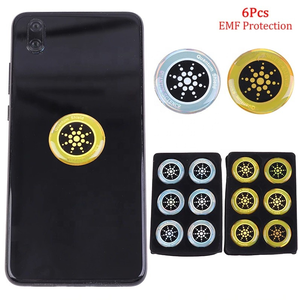 Tùy chỉnh EMF bảo vệ 5g chặn tiêu cực ion vô hướng năng lượng lá chắn chống bức xạ Sticker - Product Image 6