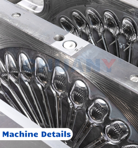 Machine de moulage par injection à grande vitesse pour la fabrication de couverts en plastique - Product Image 4