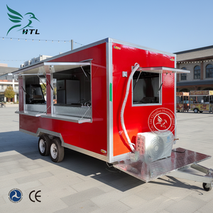 Food Truck Américain Personnalisé avec Équipement de Cuisine Complet, Nouvelle Remorque de Restauration pour Hot-dogs et Produits de Boulangerie (Ingrédients à base d'eau et de blé) - Product Image 2