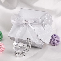 Magnifiques mini-cavaliers en cristal, cadeaux et souvenirs pour bébés