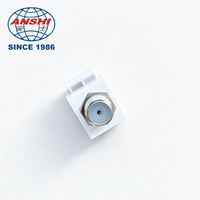 Adaptateur coaxial RF pour connecteur Keystone de type TNC BNC SMB N UHF F mâle femelle