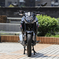 Nouvelle Moto de Route Homme à Essence, Modèle National Quatre EFI OEM Haojue DR150S/DR300CC/HJ125T-21, Vitesse 120Km/h, HK