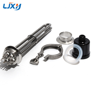 OD63อะไหล่สำหรับ Homebrew/น้ำ/น้ำมัน2นิ้ว (304SS) เครื่องทำน้ำอุ่นไฟฟ้าองค์ประกอบความร้อนที่มีแคลมป์และหน้าแปลน - Product Image 1