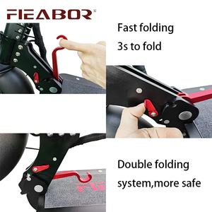 En Existencia, Neumático de Carretera <span class=keywords><strong>Fieabor</strong></span> Q04, Scooter Eléctrico de 48v, 50kph, 50km, 2400w - Product Image 2
