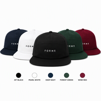 Casquette de baseball non structurée en coton à bord plat, brodée, personnalisable, vente en gros, style papa