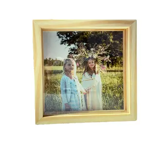 Nouvel arrivage de support lumineux Instax Mini Photo Film cadre photo support en contreplaqué Led cadre en bois acrylique