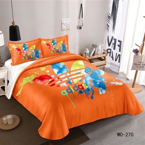 Ensemble de housse de <span class=keywords><strong>couette</strong></span> Digital King en Polyester Ultra doux et facile d'entretien couleur blanche comprend 2 taies d'oreiller - Product Image 6