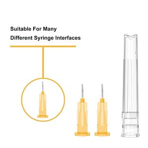 100pcs 34G 32G 18G 25G 27G 30G Superfine Small Painless Needle 4mm 13mm Ultrafine Teeth Eyelid Tool Needles - Product Image 3