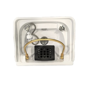 Bac de lavage portable Kisen Salon Head Spa pour soins capillaires, sans plomberie, avec réservoir, pour thérapie japonaise et traitement sauna - Product Image 6
