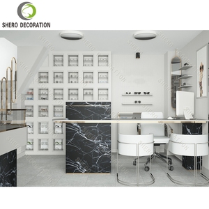 Optical Shops Interior Design Custom Optical Display Cabinet Glasses Display Stand Retail Optical Shop Furniture - Product Image 2