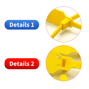 Sellos de Seguridad para Urnas BCP207, a Prueba de Manipulación, de Plástico para Envíos - Product Image 2