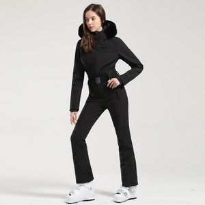 Wholesale Breathable Windproof Ski Clothing Fashion Snowboarding Suit Adult One <strong>Piece</strong> <strong>Women's</strong> <strong>Snowsuit</strong>