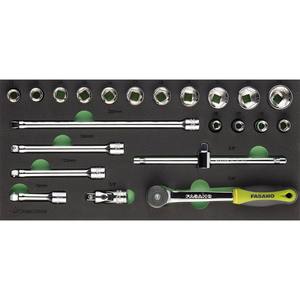 Fasano <b>Socket</b> Wrench Set 38mm 19 Piece Automotive Repair Tool Kit - Product Image 1