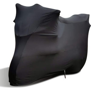 Housse de <span class=keywords><strong>moto</strong></span> extensible super douce avec logo personnalisé Housse de <span class=keywords><strong>moto</strong></span> intérieure respirante et anti-poussière - Product Image 2