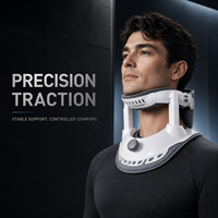 Appareil de traction cervicale électrique orthopédique certifié CE Boan, classe I, dispositif de soutien du cou réglable, batterie intégrée, garantie 1 an