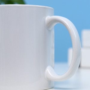 Taza <span class=keywords><strong>de</strong></span> Café Moderna <span class=keywords><strong>de</strong></span> Porcelana <span class=keywords><strong>de</strong></span> 11 oz, Apta para Sublimación por Transferencia <span class=keywords><strong>de</strong></span> Calor, Segura para Bebidas Calientes, Disponible para Regalos <span class=keywords><strong>de</strong></span> Fiesta y Navidad - Product Image 3