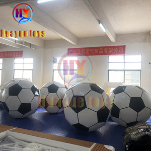 Logo imprimé grand modèle de Football gonflable à hélium en PVC étanche/énorme <span class=keywords><strong>ballon</strong></span> de volley-ball gonflable pour la publicité - Product Image 5