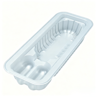 Boîtes en plastique transparentes personnalisables, sûres pour les animaux de compagnie, jetables, recyclables, pour emballages alimentaires avec couvercles, pour sucettes glacées Tanghulu et brochettes de fruits