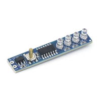 Indicateur de capacité de batterie 12V 18650 - Module d'affichage LED pour batteries Li-ion 1S/2S/3S/4S (3,7V-16,8V)