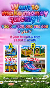 Thương mại 0.55 mét Plato an toàn bền <span class=keywords><strong>Inflatable</strong></span> Jumper dài sử dụng thời gian 8*6 M <span class=keywords><strong>Inflatable</strong></span> thư bị trả lại nhà với đôi trượt cho thuê - Product Image 3