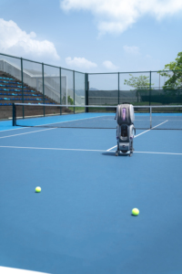 Máquina Inteligente de Lanzamiento de Pelotas de Tenis AceiiLab A1 con Visión Artificial, Robot de Entrenamiento, Sistema de Rally Móvil de 130 km/h para Clubes de Tenis - Product Image 2