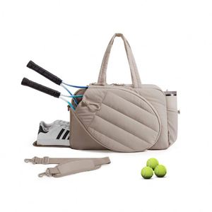 Sac de raquette de voyage léger au design moderne, grande capacité, sac de sport d'extérieur, sac de tennis de haute qualité avec compartiment pour chaussures - Product Image 2