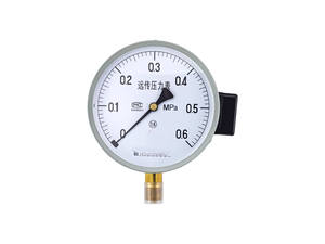 Y100ラジアル標準ねじ圧力計M20 * 1.5 4分割インチG1/2 ZG1/2 100mmサイズマノメーター - Product Image 4