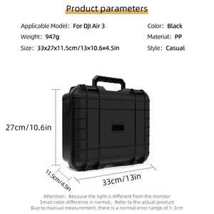 DJI Mavic Air <span class=keywords><strong>3</strong></span>用ポータブルハードストレージケース防水防爆ボックスドローンアクセサリー用 - Product Image 6
