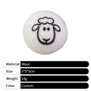 Nouveauté 2026 : Boules <span class=keywords><strong>de</strong></span> séchage en <span class=keywords><strong>laine</strong></span> pour la lessive, absorbent les peluches et la poussière <span class=keywords><strong>de</strong></span> papier des vêtements - Product Image 3