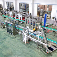 Machine d'application de poignées pour bouteilles d'eau de 5L, équipement de montage de poignées en plastique pour bidons d'eau, pour l'emballage de bouteilles