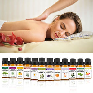 100% reines natürliches ätherisches Öl Set Bio Lavendel Teebaum Spa Beruhigende beruhigende Massage ätherisches Öl Kit - Product Image 2