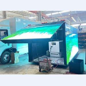 Kit de caja de cartelera LED de alto brillo P4 impermeable al aire libre para construir pantalla LED de camión móvil - Product Image 6